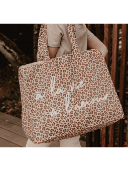 Cabas XXL Leopard A la vie...