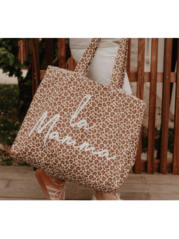 Cabas XXL Leopard La mamma