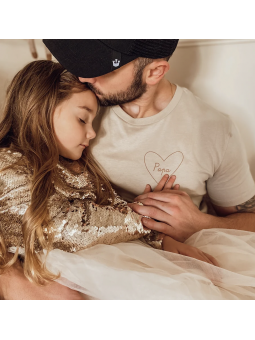 Tee-shirt Homme sable "Mon...