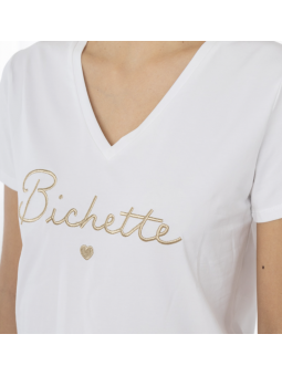 Tee-shirt femme "Bichette"...