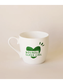 Le mug coeur Nounou super...