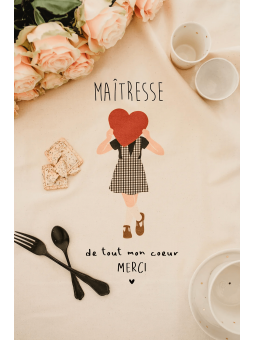 Torchon Maitresse merci de...