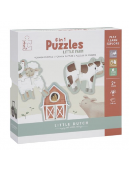 Puzzle 6 en 1 FSC - Little...