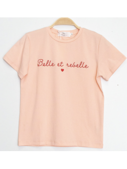 Tee shirt Belle et rebelle...