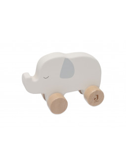 Elephant en bois sur...