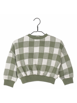 Pull vichy vert Soan