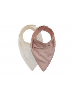 Bavoir bandana velvet rib...