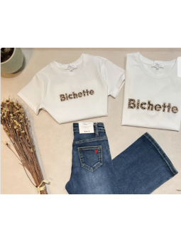 Tee-shirt "Bichette" Léopard