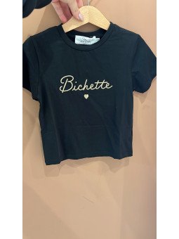 Tee-shirt Bichette noir