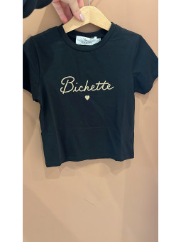 Tee-shirt Bichette noir