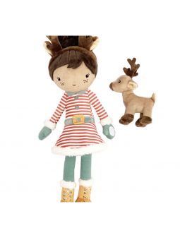 Poupée de noël avec renne Évi
