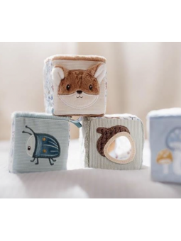 Lot de 4 cubes doux -...