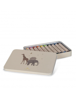 Boite de 10 pastels Safari