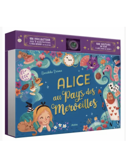 Livre projecteur - Alice au...