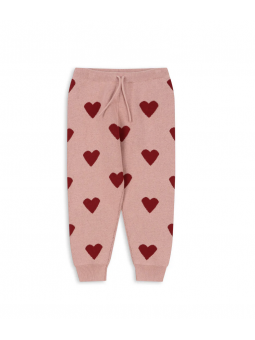 Pantalon Lapis rose - Coeur...