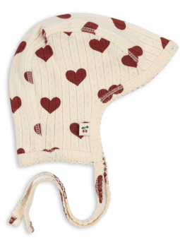 bonnet minnie - amour rouge