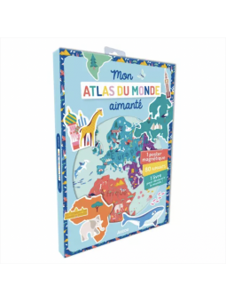 Mon atlas du monde aimanté