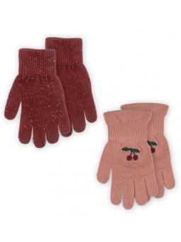 Gants Cerise / Rouge...