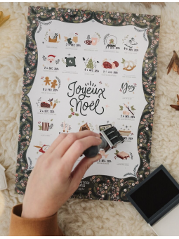 Affiche "Joyeux noël"