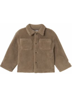 Manteau Noah teddy chocolat