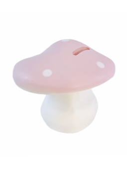 Tirelire champignon Rose