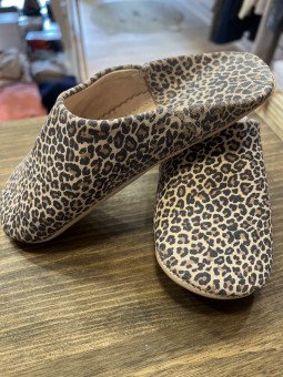 Babouche enfant Léopard