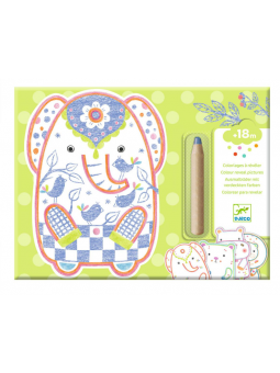 Coloriages à révéler -...