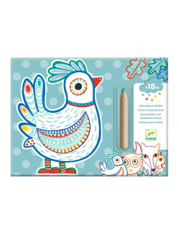 Coloriages à révéler -...