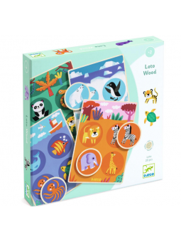 Jeu éducatif - Loto wood