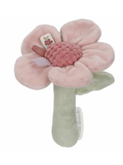 Hochet peluche Fleur -...