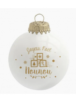 Boule de Noël Joyeux Noël...