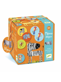 Memo 30 pièces Jungle