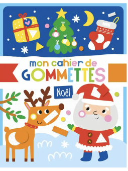 Mon cahier de gommette - Noel