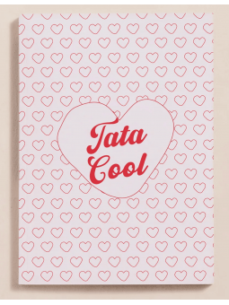 Le carnet Tata cool - cœurs...