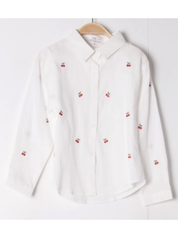 Chemise avec broderie...