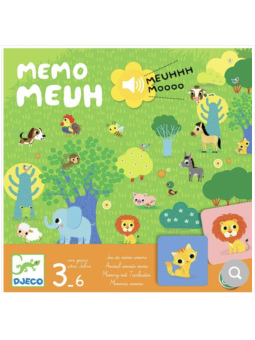 Jeu de société mémo Meuh