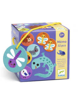 Memo 32 pièces Petites bêtes