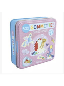 Boîte de 300 gommettes en...