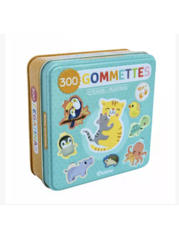Boîte de 300 gommettes en...
