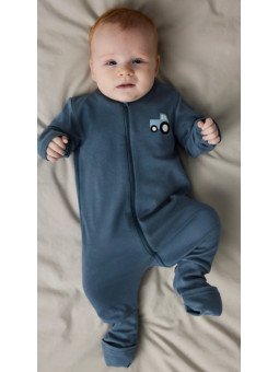 Pyjama tracteur bleu