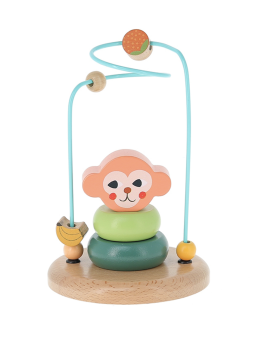 Jouet d'éveil en bois -...