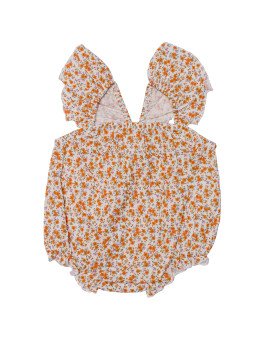 Barboteuse liberty orange