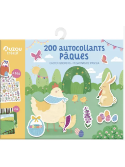 Mes 200 autocollants Pâques