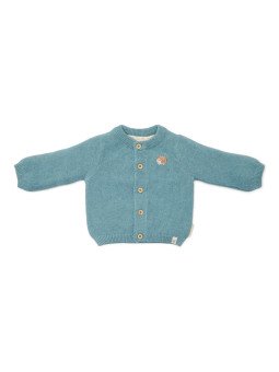 Cardigan tricoté - Baby Blue