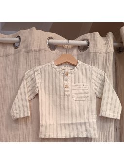 Chemise à manches longues -...