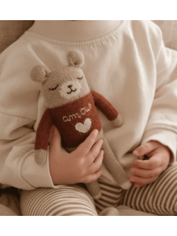 Doudou ourson Amour