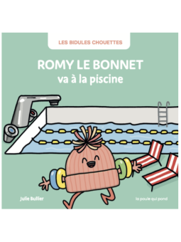 Romy le bonnet va à la piscine
