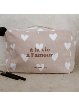 Trousse de toilette coeur...