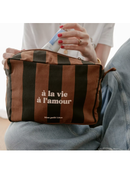 Trousse de toilette rayé...
