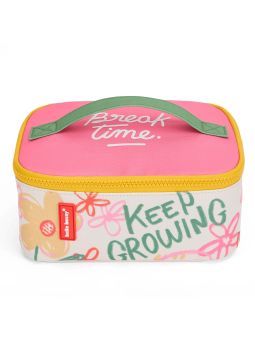 Lunch Bag - Flower Artwork